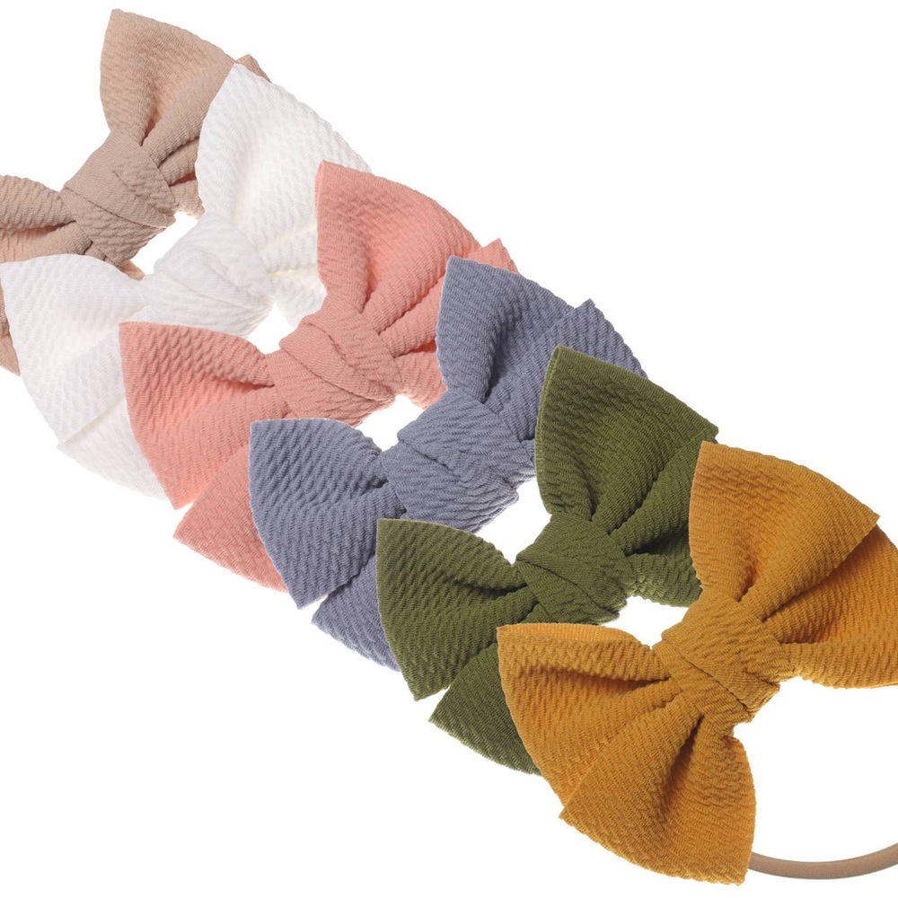 Hair bows bundle of 6